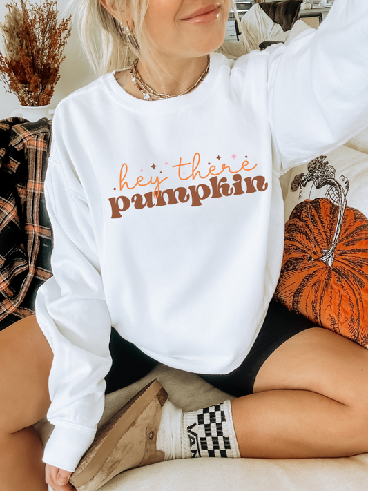 Hey There Pumpkin Crewneck - Gildan