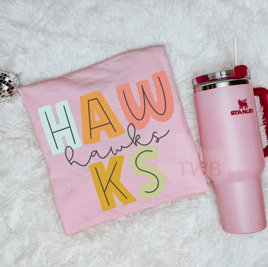 Hawks Tee  - Gildan